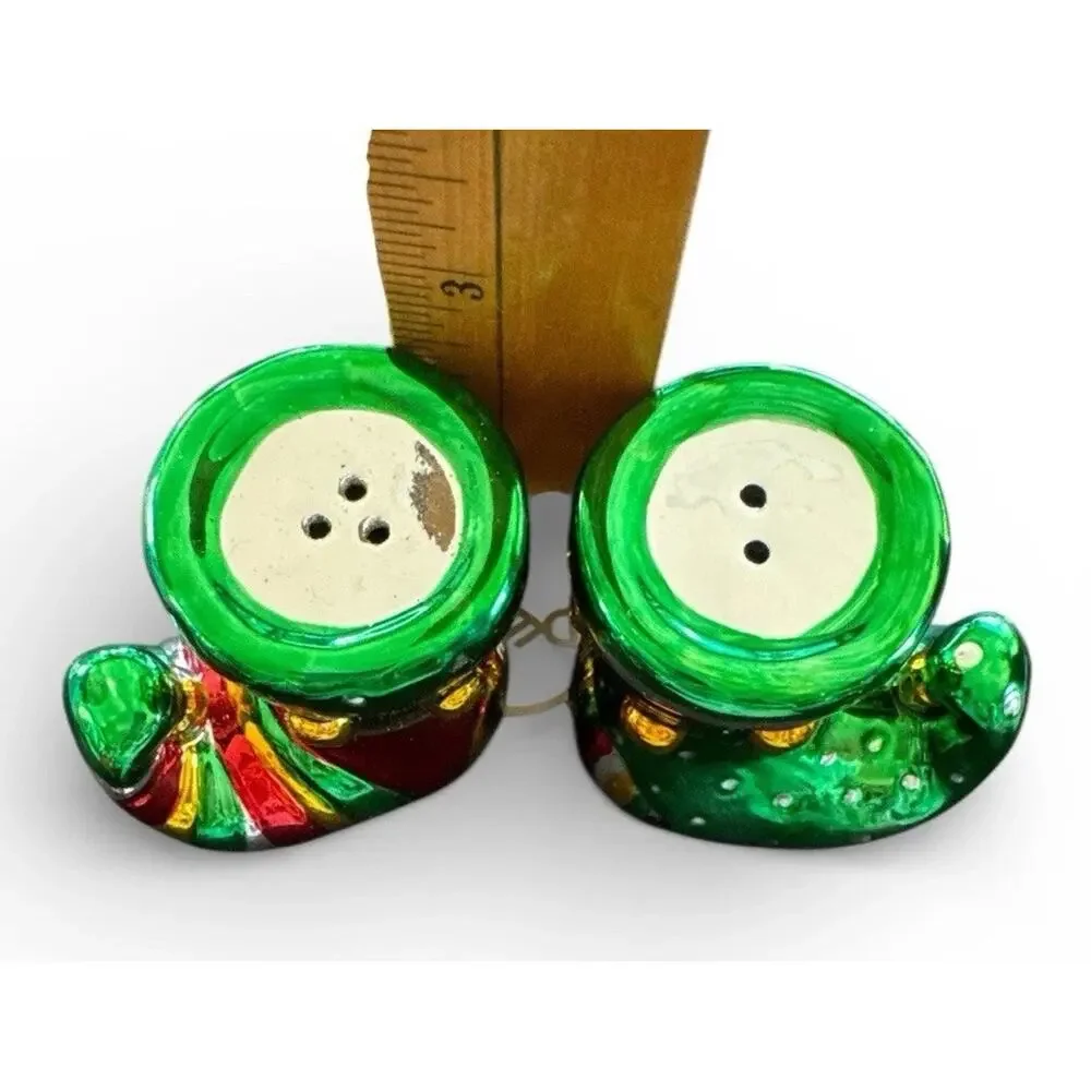 Elf Shoes Salt and Pepper Shakers Boston Warehouse